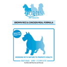 Burns Holistic Brown Rice & Chicken 33lb bag